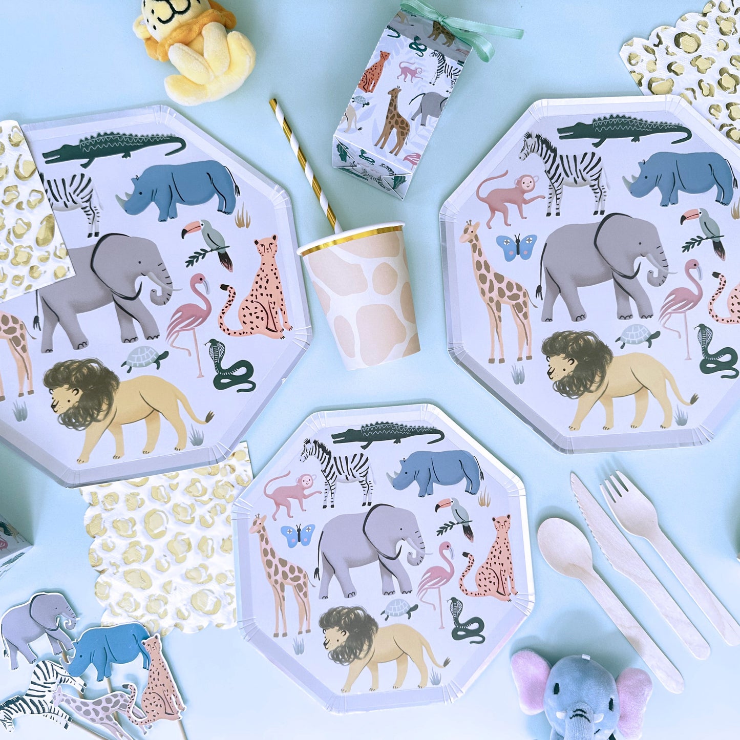 Kit de Animal de Safari para invitados adicionales