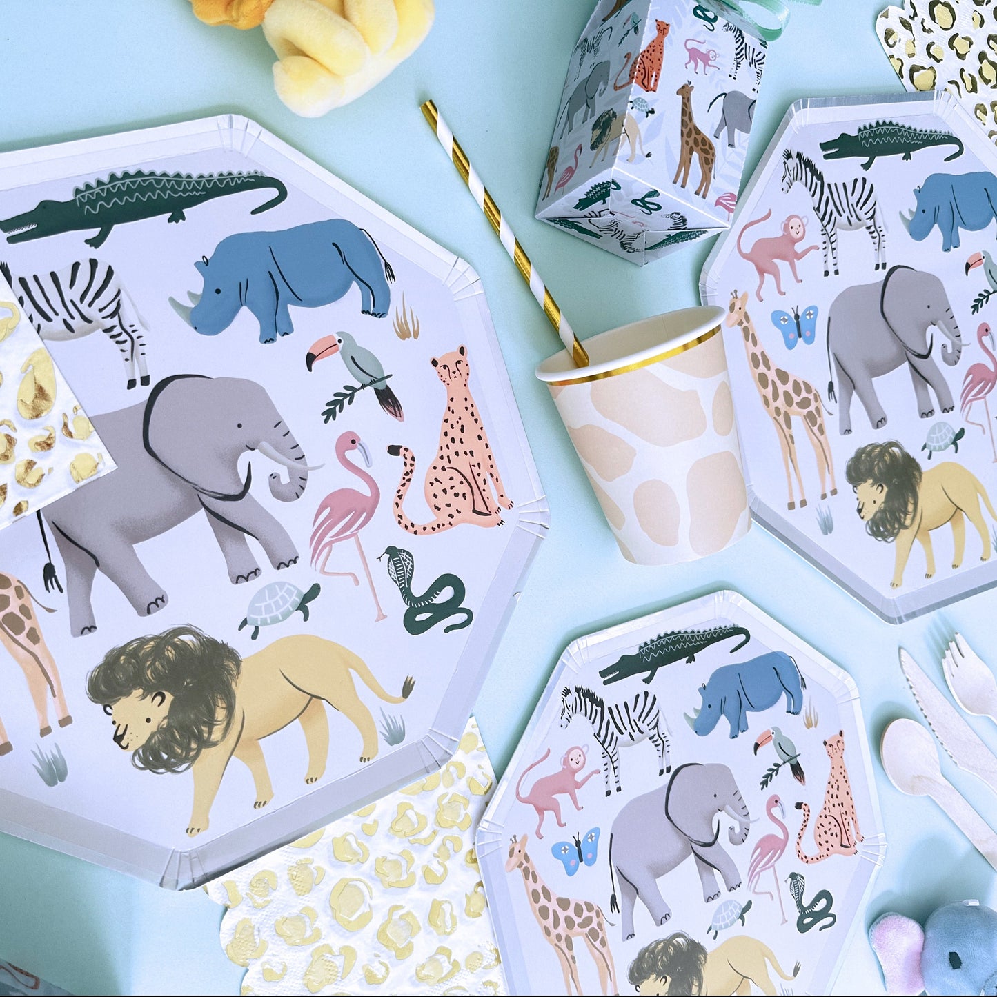Kit de Animal de Safari para invitados adicionales