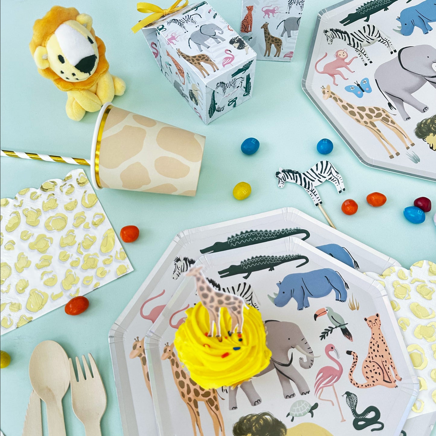Kit de Animal de Safari para invitados adicionales